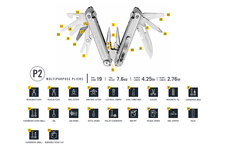 Multitool Leatherman FREE P2 KABURA NYLON