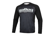 Rashguard termoaktywny L-S Pit Bull Mesh Performance Pro Plus Cage - Czarny