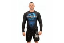 Rashguard termoaktywny L-S Pit Bull Mesh Performance Pro Plus BED VI  - Czarny