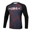 Rashguard termoaktywny L-S Pit Bull Mesh Performance Pro Plus Iron Logo - Czarny