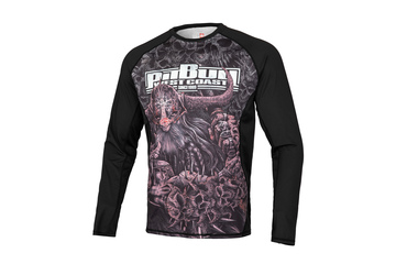 Rashguard termoaktywny L-S Pit Bull Mesh Performance Pro Plus Warrior XVIII - Czarny