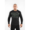 Rashguard termoaktywny L-S Pit Bull Mesh Performance Pro Plus Woodland Logo - Czarny