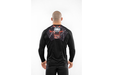 Rashguard termoaktywny L-S Pit Bull Mesh Performance Pro Plus Wired Skull - Czarny