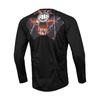 Rashguard termoaktywny L-S Pit Bull Mesh Performance Pro Plus Wired Skull - Czarny