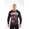 Rashguard termoaktywny L-S Pit Bull Mesh Performance Pro Plus Wired Skull - Czarny