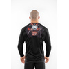 Rashguard termoaktywny L-S Pit Bull Mesh Performance Pro Plus Wired Skull - Czarny