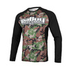 Rashguard termoaktywny L-S Pit Bull Mesh Performance Pro Plus Woodland Boxing - Czarny