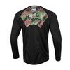 Rashguard termoaktywny L-S Pit Bull Mesh Performance Pro Plus Woodland Boxing - Czarny