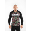 Rashguard termoaktywny L-S Pit Bull Mesh Performance Pro Plus Woodland Boxing - Czarny