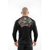 Rashguard termoaktywny L-S Pit Bull Mesh Performance Pro Plus Woodland Boxing - Czarny