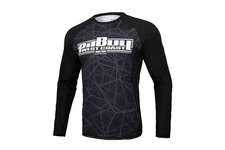 Rashguard termoaktywny L-S Pit Bull Mesh Performance Pro Plus Dark Ray - Czarny