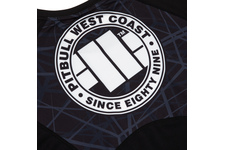 Rashguard termoaktywny L-S Pit Bull Mesh Performance Pro Plus Dark Ray - Czarny