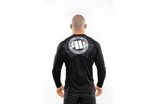 Rashguard termoaktywny L-S Pit Bull Mesh Performance Pro Plus Dark Ray - Czarny