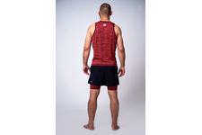 Tank Top rashguard termoaktywny Pit Bull Mesh Performance Pro Plus  - Pomarańczowy