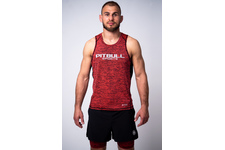 Tank Top rashguard termoaktywny Pit Bull Mesh Performance Pro Plus  - Pomarańczowy