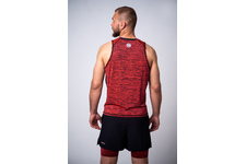 Tank Top rashguard termoaktywny Pit Bull Mesh Performance Pro Plus  - Pomarańczowy