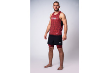 Tank Top rashguard termoaktywny Pit Bull Mesh Performance Pro Plus  - Pomarańczowy