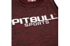 Tank Top rashguard termoaktywny Pit Bull Mesh Performance Pro Plus  - Czerwony