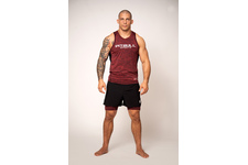 Tank Top rashguard termoaktywny Pit Bull Mesh Performance Pro Plus  - Czerwony