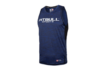 Tank Top rashguard termoaktywny Pit Bull Mesh Performance Pro Plus  - Granatowy