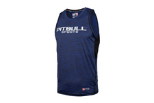 Tank Top rashguard termoaktywny Pit Bull Mesh Performance Pro Plus  - Granatowy