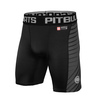 Spodenki kompresyjne Pit Bull Performance Pro Plus  - Grafitowe/Czarne