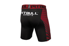 Spodenki kompresyjne Pit Bull Performance Pro Plus  - Czarne/Czerwone