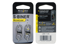 Nite Ize Karabinek S Biner MicroLock Stalowy 2Pack