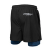 Spodenki sportowe Pit Bull Mesh Performance Pro Plus - Czarne/Niebieskie