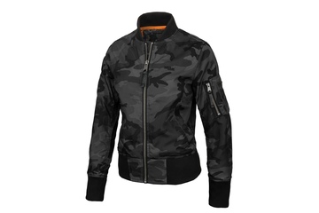 Kurtka damska Pit Bull MA-1 Bomber Genesee II '20 - Black Camo