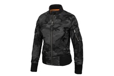 Kurtka damska Pit Bull MA-1 Bomber Genesee II '20 - Black Camo