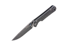 Nóż SANRENMU Land 910 Framelock Blackwash