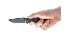 Nóż SANRENMU Land 910 Framelock Blackwash