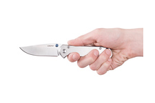 Nóż SANRENMU Land 910 Framelock SATIN