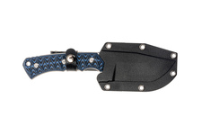 Nóż SANRENMU S738-2 stonewash blue G10
