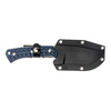 Nóż SANRENMU S738-2 stonewash blue G10