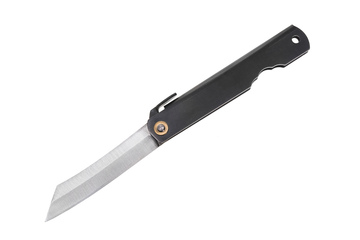 Nóż składany HIGONOKAMI triple Layered SK folder black2.63"