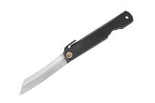 Nóż składany HIGONOKAMI triple Layered SK folder black2.63"
