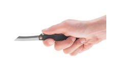 Nóż składany HIGONOKAMI triple Layered SK folder black2.63"