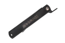 Nóż składany HIGONOKAMI Triple Layered SK Folder Black 3 1/2"