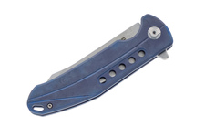 Nóż składany WELDE D2F12 TYTAN blue