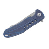 Nóż składany WELDE D2F12 TYTAN blue