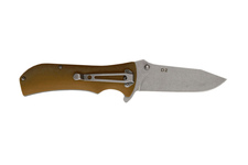 Nóż składany WELDE D2F22 brown