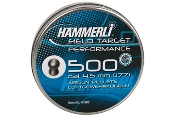 śrut 4,5 mm HAMMERLI FT PERFORMANCE, półokrągły 500 szt.