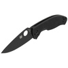 Nóż SPYDERCO Tenacious black folder plain