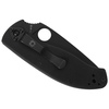 Nóż SPYDERCO Tenacious black folder plain