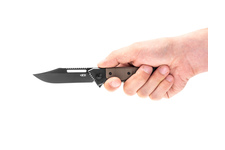 Nóż ZERO TOLERANCE TIM GALYEAN FRAME LOCK KNIFE BROWN G-10/TI