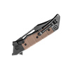 Nóż ZERO TOLERANCE TIM GALYEAN FRAME LOCK KNIFE BROWN G-10/TI