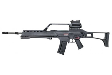 Karabin ASG AEG Heckler&Koch G36 + celownik i kolimator