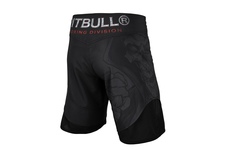 Spodenki treningowe Pit Bull Skull Boxer - Czarne